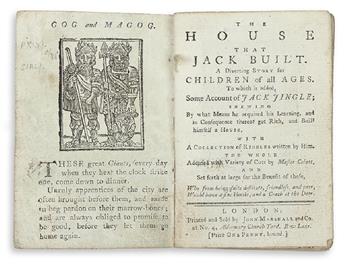 (CHILDRENS LITERATURE.) Group of Three 18th century English childrens books.